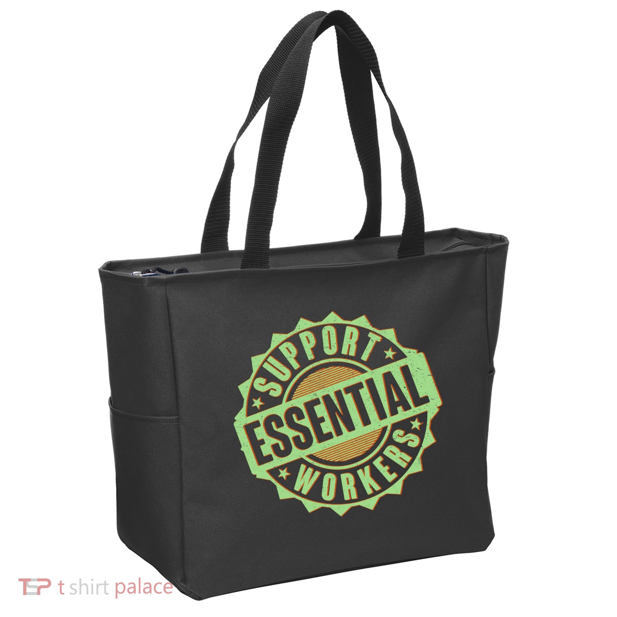 Support Essential Workers Tote Bag