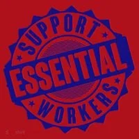 Support Essential Workers Christmas Stocking thumb 1