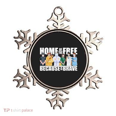 Support Frontline Workers Home Of The Free Ornament