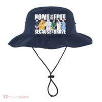 Support Frontline Workers Home Of The Free Bucket Hat thumb 0