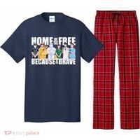 Support Frontline Workers Home Of The Free Pajama Set thumb 0