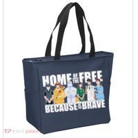 Support Frontline Workers Home Of The Free Tote Bag thumb 2