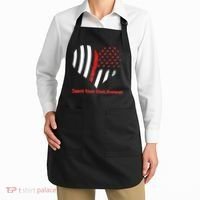 Support Heart Health Awareness - American US Flag Apron thumb 2