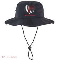 Support Heart Health Awareness - American US Flag Bucket Hat thumb 0