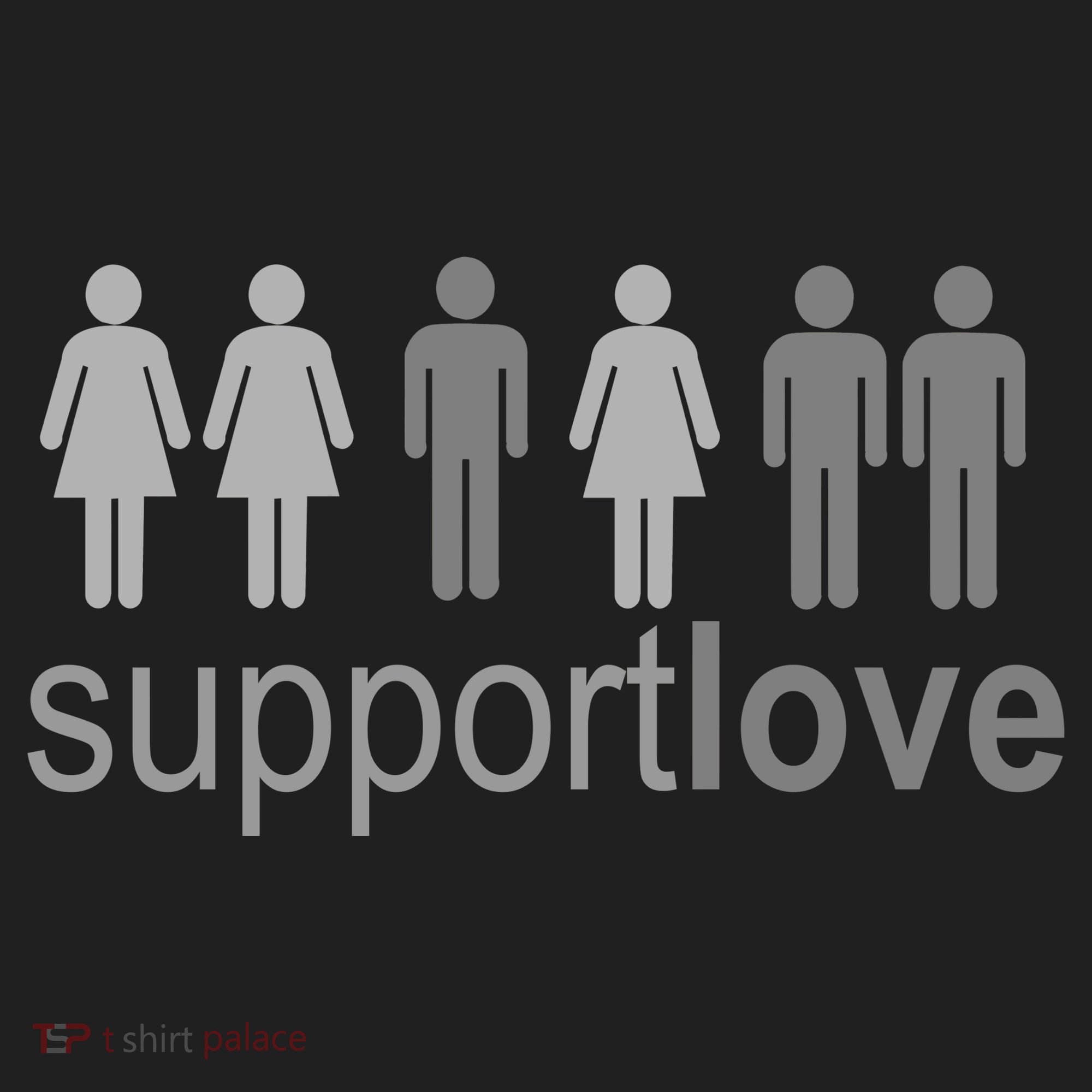 Support Love Equal Rights Women's Sweatshirt
