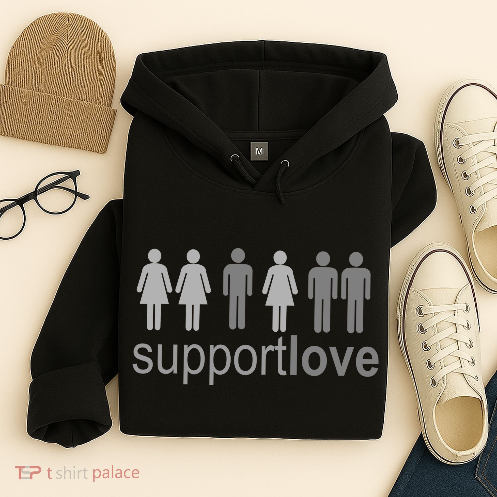 Support Love Equal Rights Hoodie