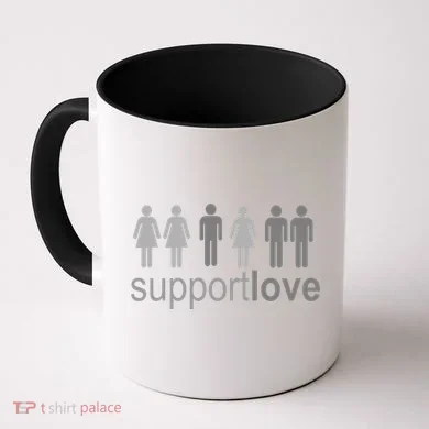 Support Love Equal Rights Coffee Mug