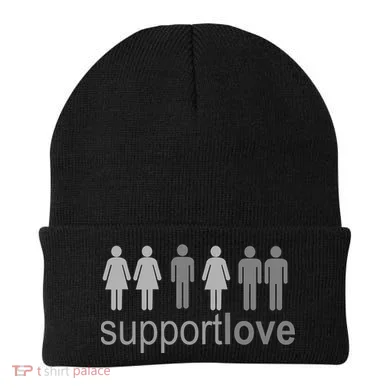 Support Love Equal Rights Beanie