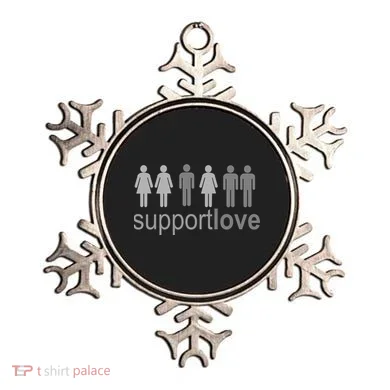 Support Love Equal Rights Ornament