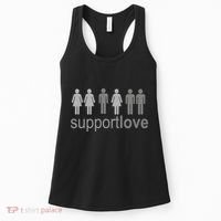 Support Love Equal Rights Women's Tank Top thumb 0