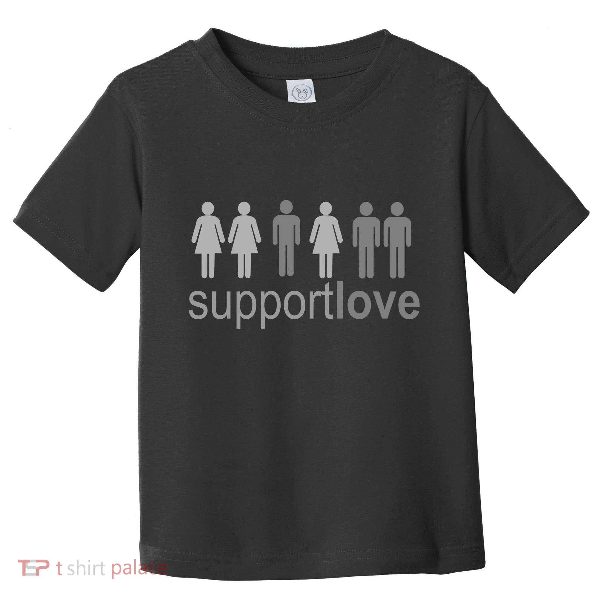 Support Love Equal Rights Toddler T-Shirt