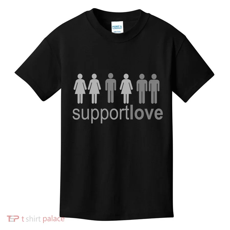 Support Love Equal Rights Kids T-Shirt