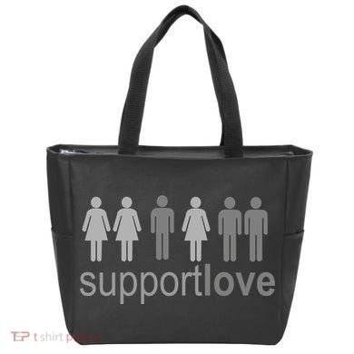 Support Love Equal Rights Tote Bag
