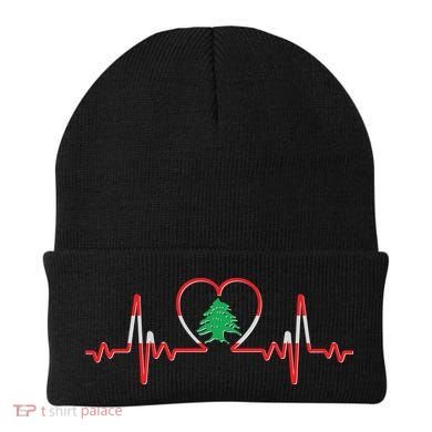 Support Love Lebanon Heartbeat Beanie