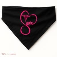 Support Love Nurses USA-Made Doggie Bandana thumb 0