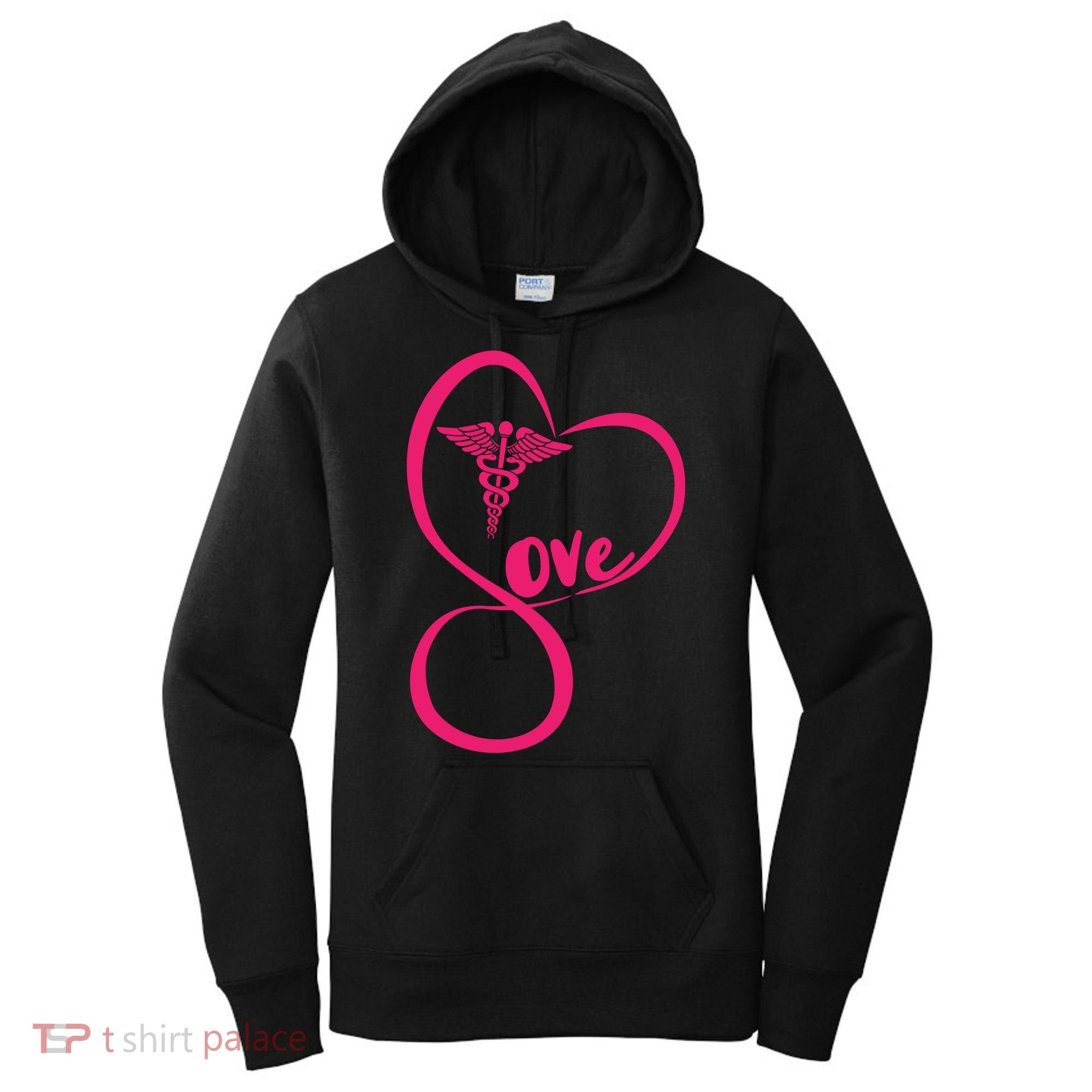 Support Love Nurses Women's Hoodie