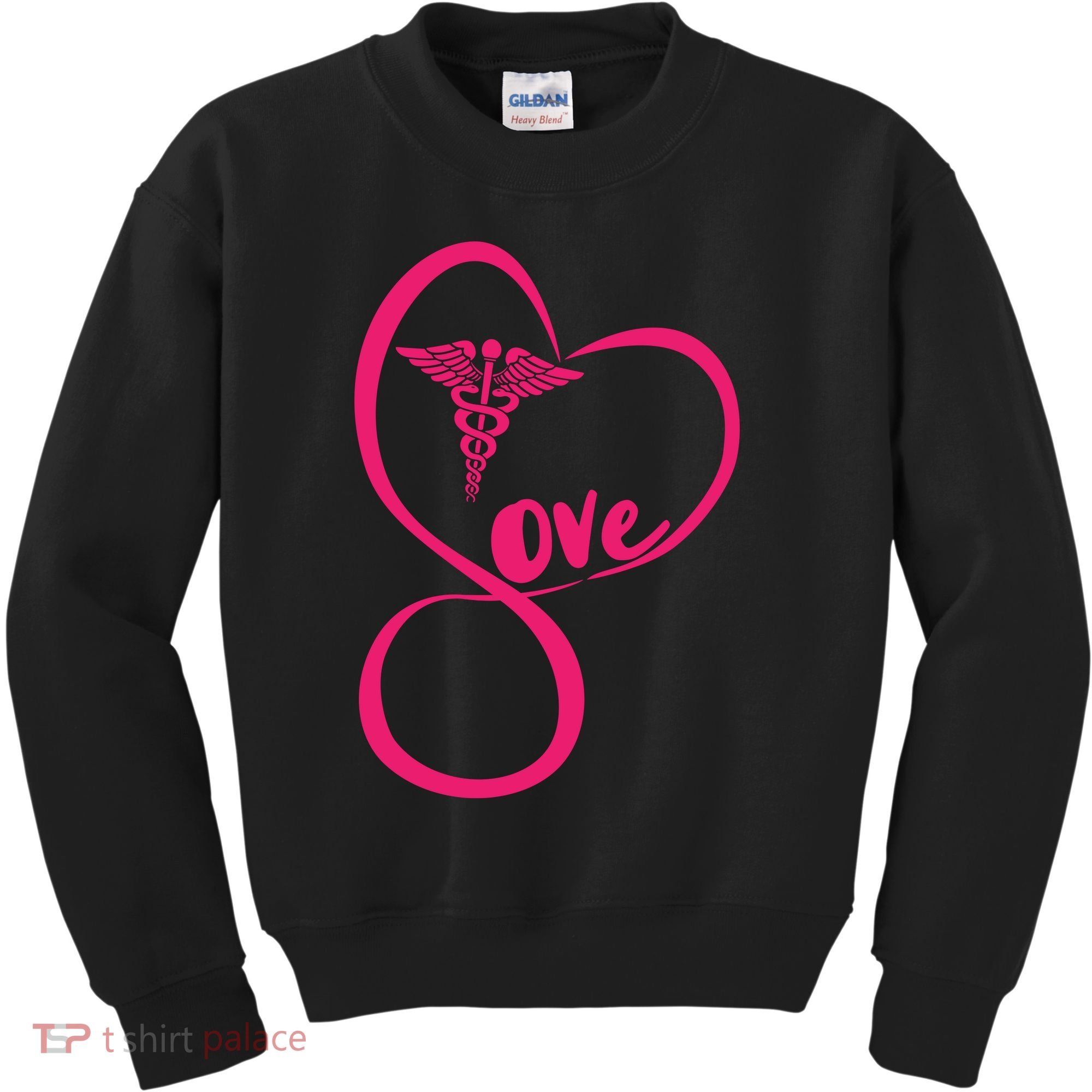 Support Love Nurses Kids Sweatshirt