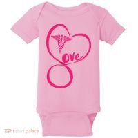 Support Love Nurses Baby Bodysuit thumb 0