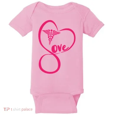 Support Love Nurses Baby Bodysuit