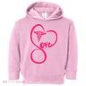 Support Love Nurses Toddler Hoodie