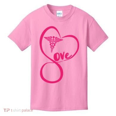 Support Love Nurses Kids T-Shirt