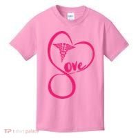 Support Love Nurses Kids T-Shirt thumb 0
