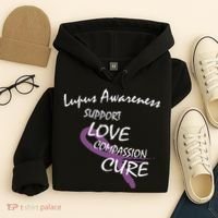Support Lupus Awareness Hoodie thumb 4