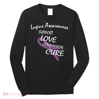 Support Lupus Awareness Long Sleeve Shirt