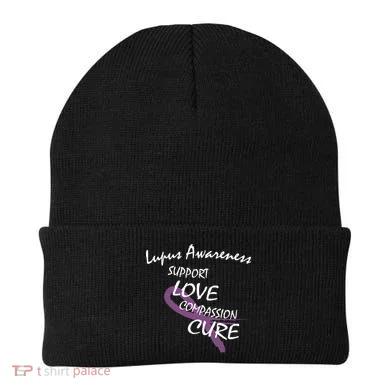 Support Lupus Awareness Beanie