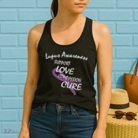 Support Lupus Awareness Women's Tank Top thumb 2