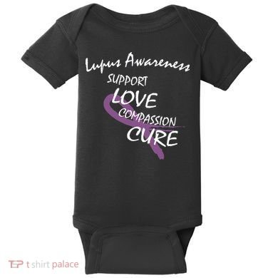 Support Lupus Awareness Baby Bodysuit