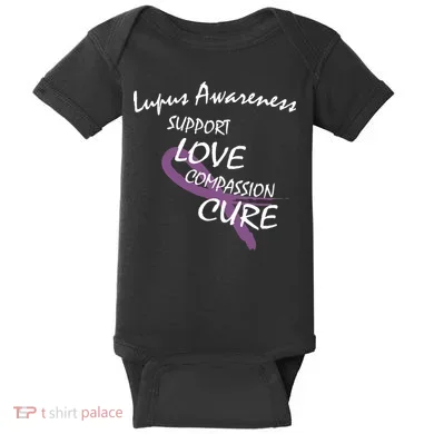Support Lupus Awareness Baby Bodysuit