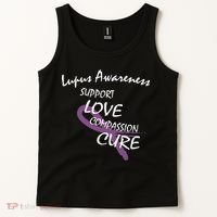 Support Lupus Awareness Tank Top thumb 2