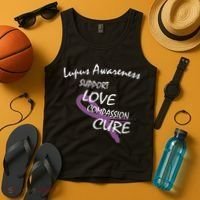 Support Lupus Awareness Tank Top thumb 4