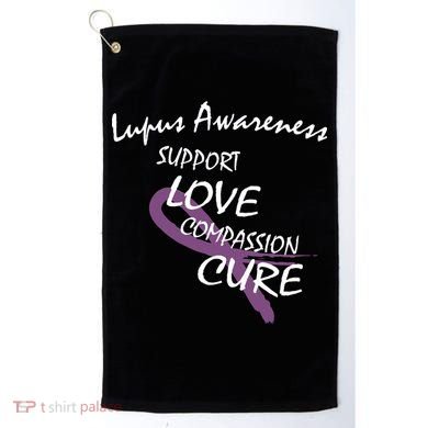 Support Lupus Awareness Golf Towel