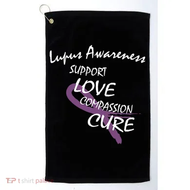 Support Lupus Awareness Golf Towel