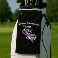 Support Lupus Awareness Golf Towel thumb 2