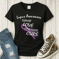 Support Lupus Awareness Women's T-Shirt thumb 3