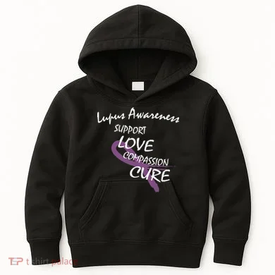 Support Lupus Awareness Kids Hoodie