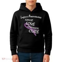 Support Lupus Awareness Kids Hoodie thumb 4