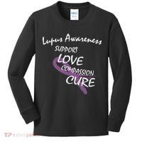 Support Lupus Awareness Kids Long Sleeve Shirt thumb 0