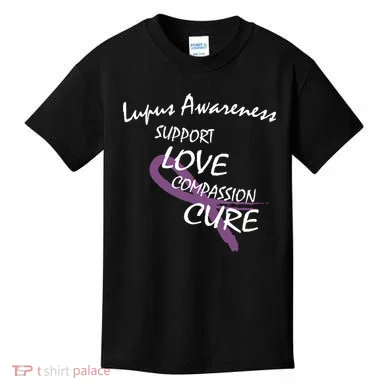 Support Lupus Awareness Kids T-Shirt