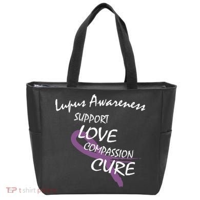 Support Lupus Awareness Tote Bag