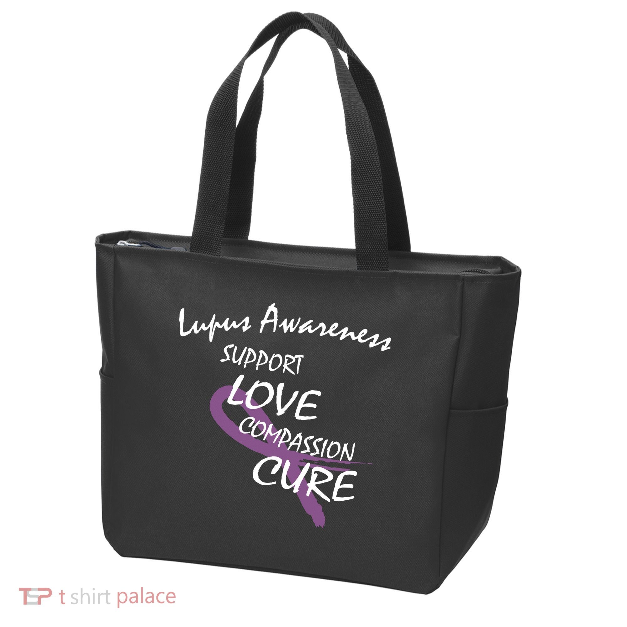 Support Lupus Awareness Tote Bag
