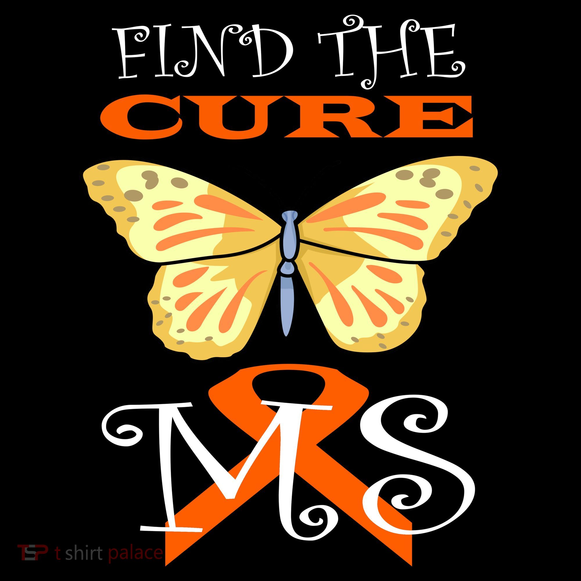 Support MS Help Find The Cure Ribbon Multiple Sclerosis Backpack