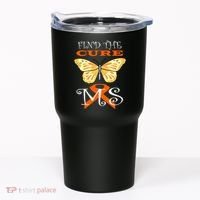 Support MS Help Find The Cure Ribbon Multiple Sclerosis Tumbler thumb 0