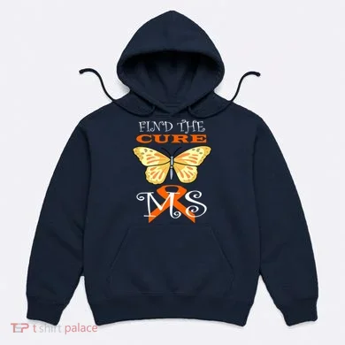 Support MS Help Find The Cure Ribbon Multiple Sclerosis Hoodie