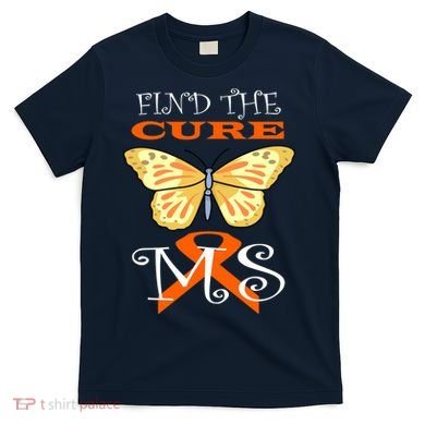 Support MS Help Find The Cure Ribbon Multiple Sclerosis T-Shirt