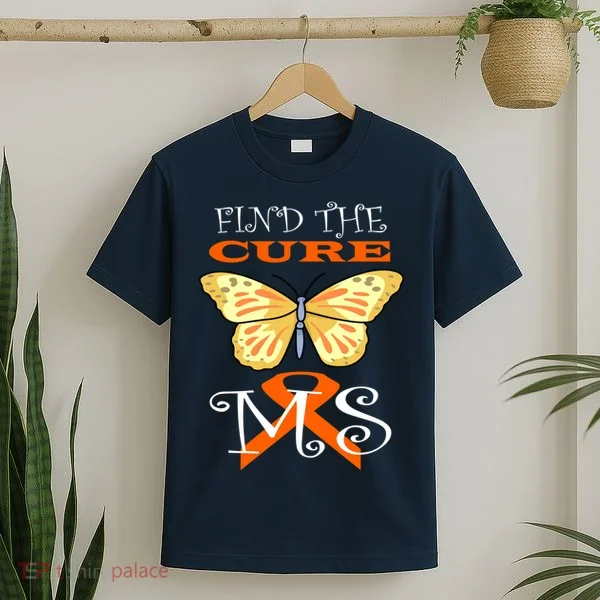 Support MS Help Find The Cure Ribbon Multiple Sclerosis T-Shirt