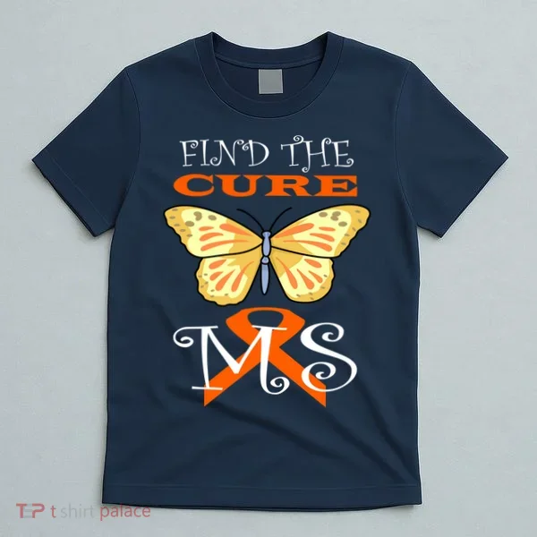 Support MS Help Find The Cure Ribbon Multiple Sclerosis T-Shirt